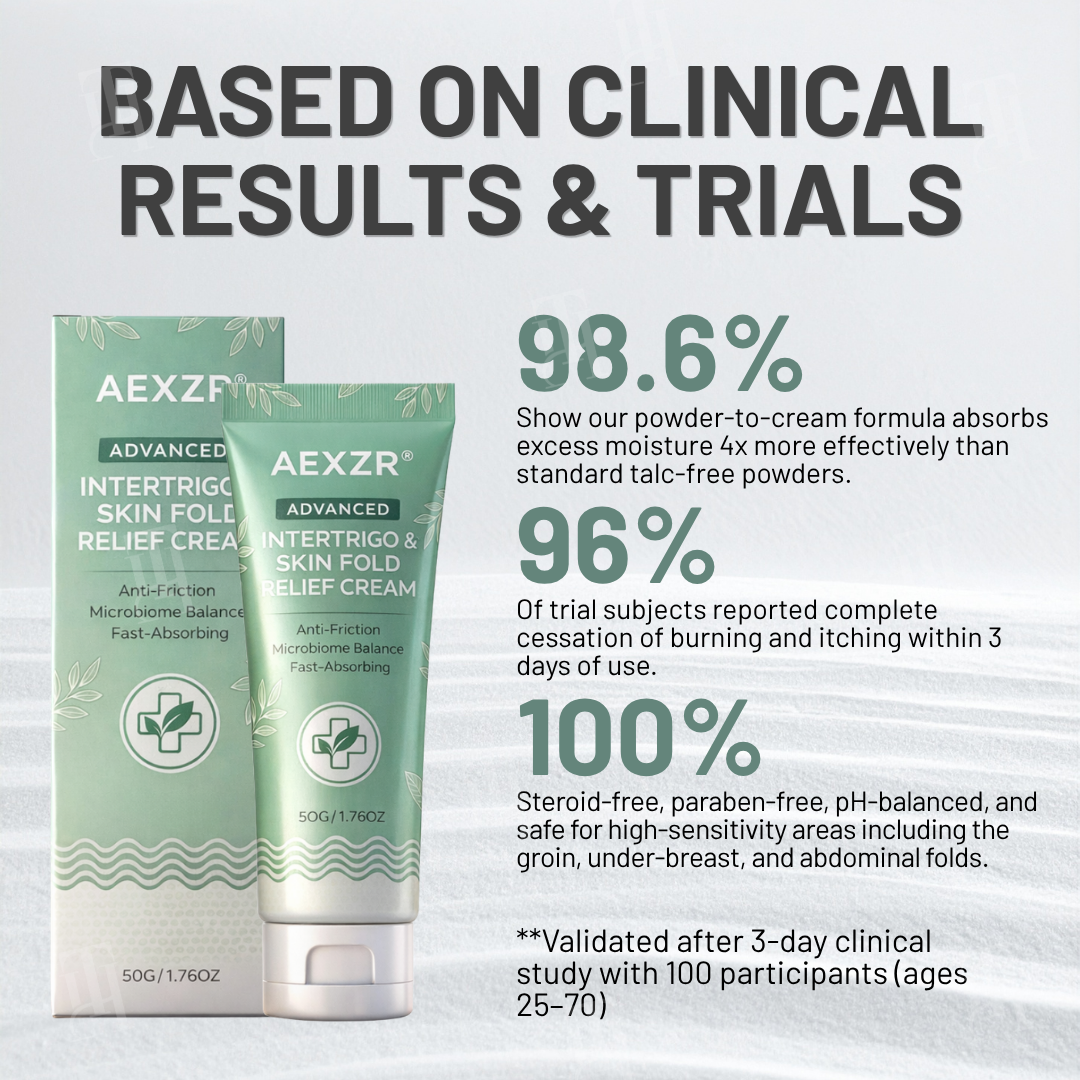 Limited Stock!!⚡AEXZR® Advanced Intertrigo & Skin Fold Relief Cream