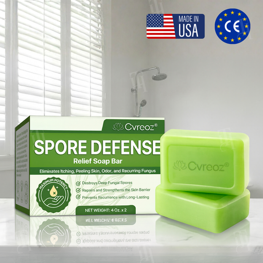 🔥 FLASH SALE: 50% OFF! | Cvreoz® Spore Defense Relief Soap Bar