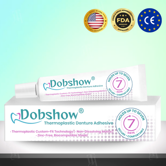 Limited Stock!!⚡Dobshow® Thermoplastic Denture Adhesive