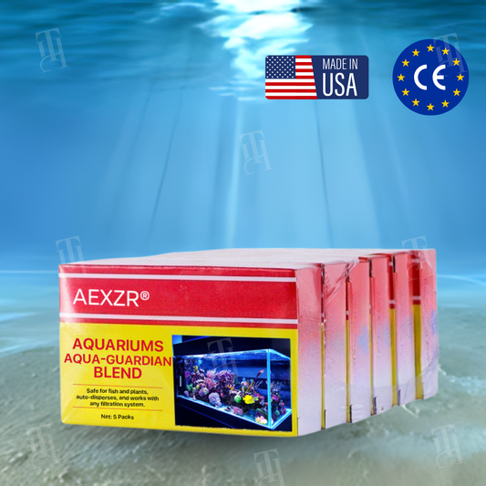 🏆 Official Store | 🌊 Achieve Crystal Clear Water & Thriving Fish 🌿 AEXZR® Aqua-Guardian Blend