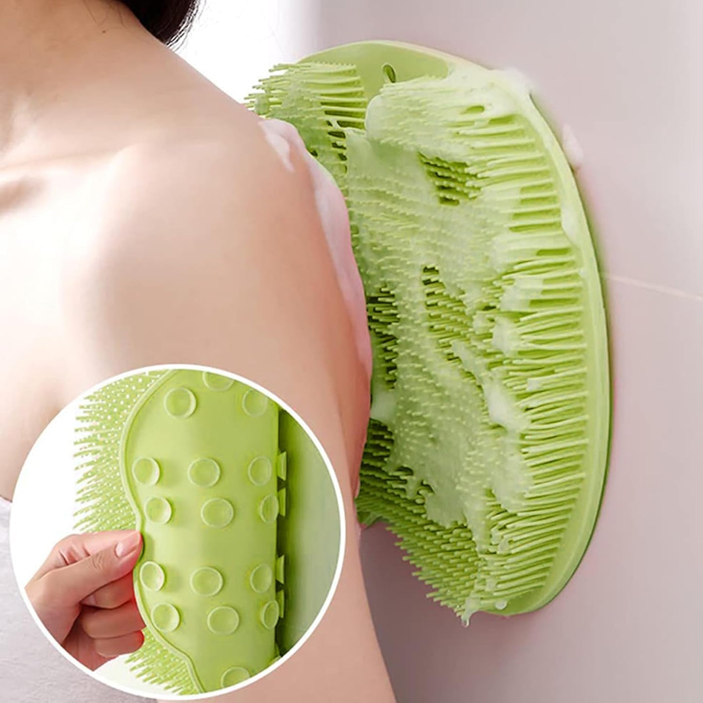 AEXZR™ Shower Dual-Use Scrub & Massage Pad