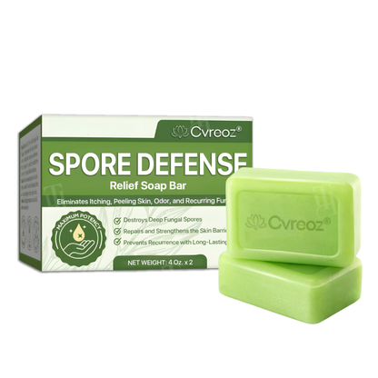 🔥 FLASH SALE: 50% OFF! | Cvreoz® Spore Defense Relief Soap Bar