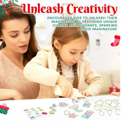 🏆Official Store |  🎨Unleash Creativity 🎨AEXZR® DIY Resin Pendant Kits For Child